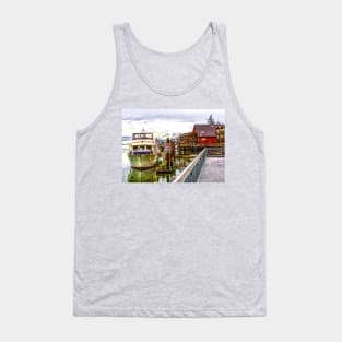Boats on the La Conner Waterfront Tank Top